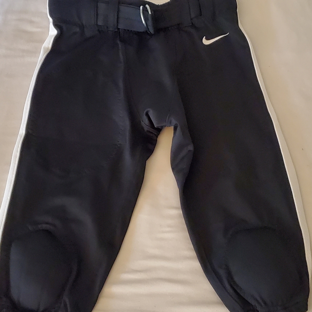 Nike Mens Football Tights Pants black / white